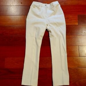 St JOHN Sport Cream Colored JEANS